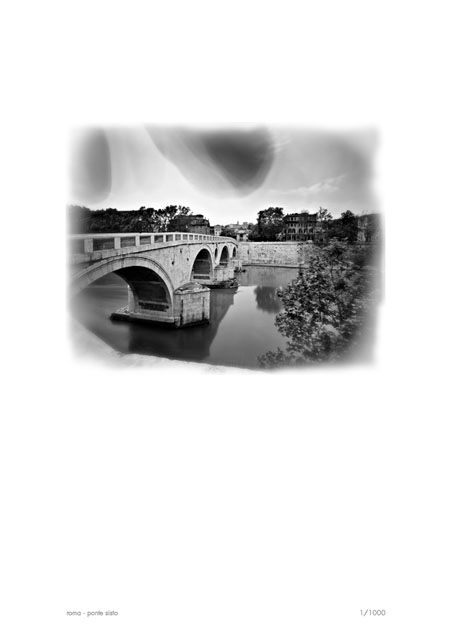 Photography titled "roma - ponte sisto" by Luca Baldassari, Original Artwork