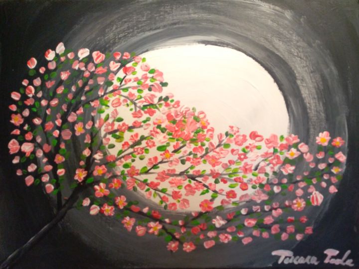 Painting titled "Eternal light" by Paola Pescara (More Paintings At Artpal), Original Artwork, Acrylic