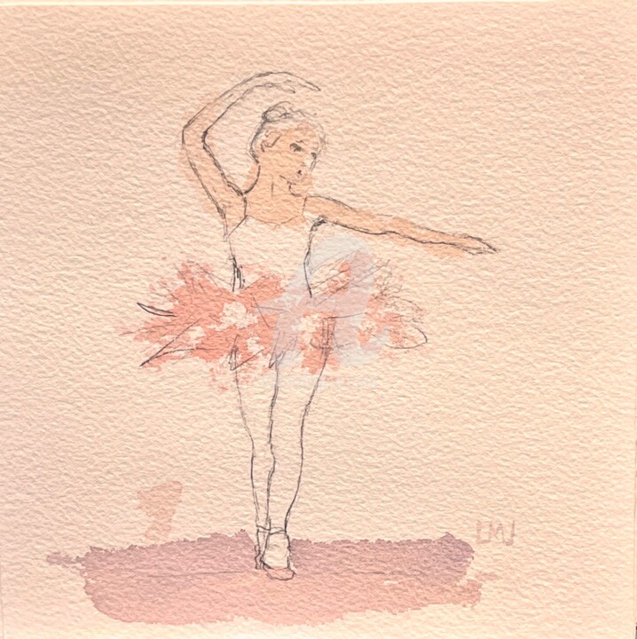 "Petite danseuse en…" başlıklı Tablo Luciana La Marca tarafından, Orijinal sanat, Suluboya