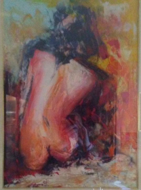 Painting titled "maccioni-donna-di-s…" by Cesar, Original Artwork