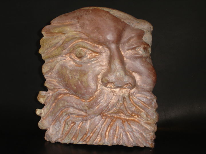 雕塑 标题为“dieu-grec-2-2.jpg” 由Lucie Nadeau, 原创艺术品, 石