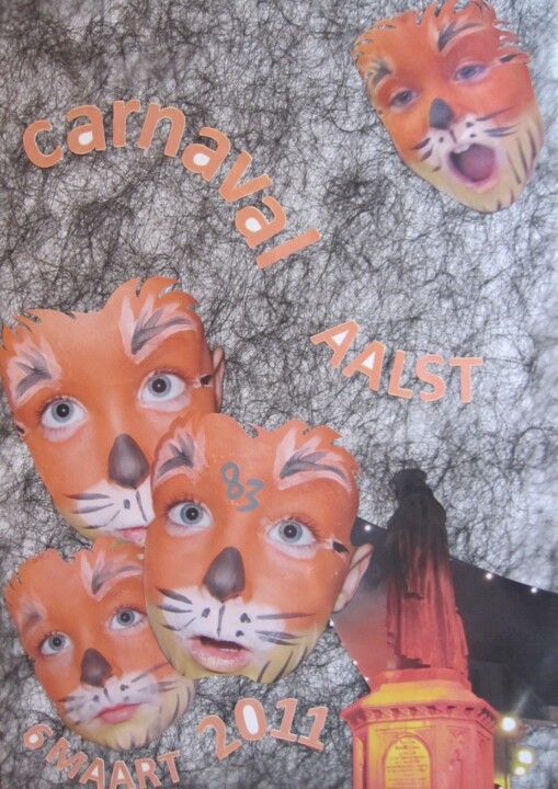 Digitale Kunst getiteld "Carnaval Aalst 2011…" door Lucienne Van Sande, Origineel Kunstwerk