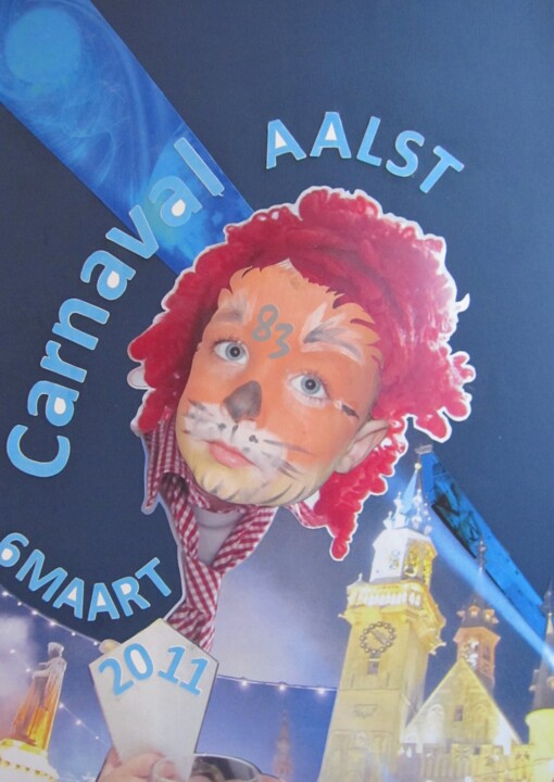 Цифровое искусство под названием "Carnaval Aalst 2011…" - Lucienne Van Sande, Подлинное произведение искусства
