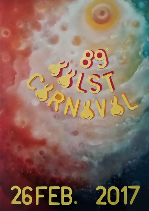 Digitale Kunst mit dem Titel "carnaval-aalst-2017" von Lucienne Van Sande, Original-Kunstwerk