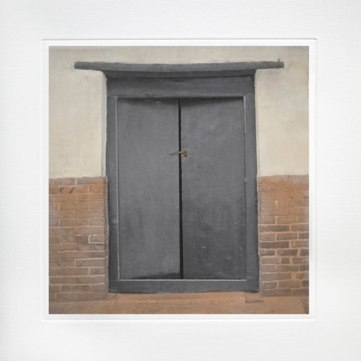 Fotografie mit dem Titel "Door" von Luc Janssens, Original-Kunstwerk, Digitale Fotografie