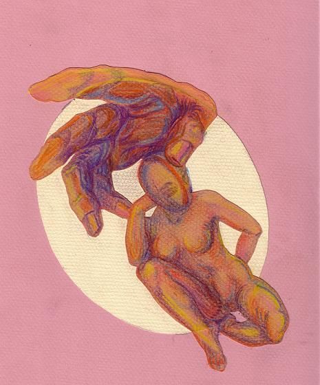 Pintura titulada "EVE 1" por Oss, Obra de arte original