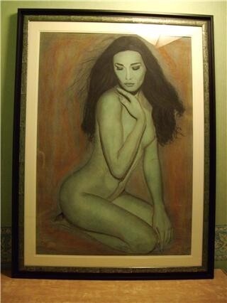 Painting titled "Vénus" by Ludovic Blanc, Original Artwork