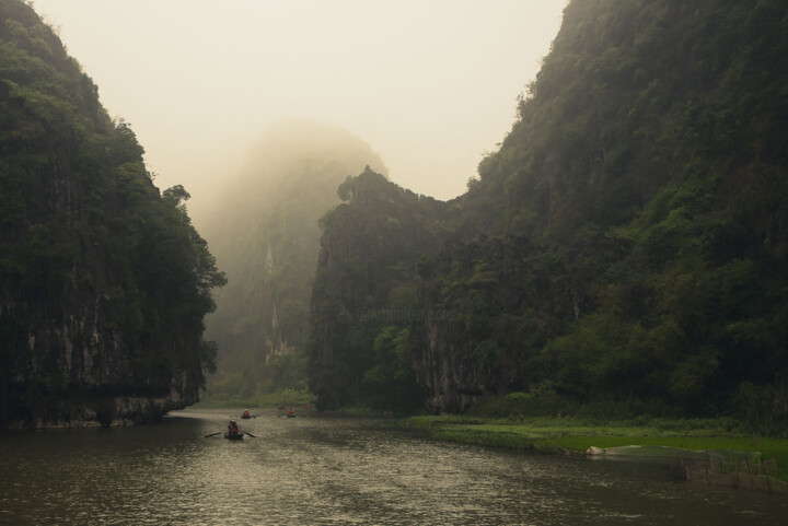 Photography titled "Ninh Binh" by Ludovic Miath, Original Artwork, Non Manipulated Photography