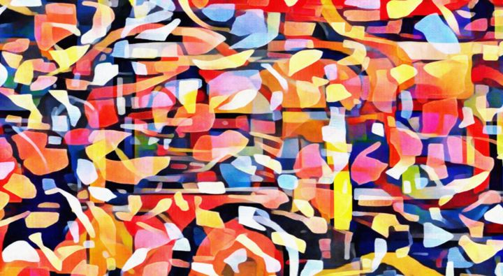 Цифровое искусство под названием "Aranjuez" - Ludwig Brogl, Подлинное произведение искусства, Цифровая живопись