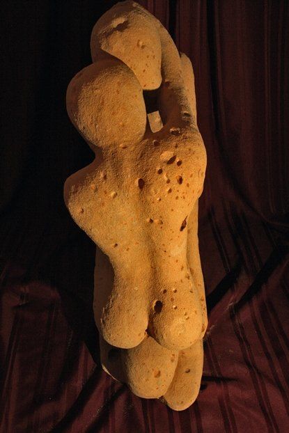 Sculpture titled "Amor Aquatico" by Lugajim, Original Artwork, Stone