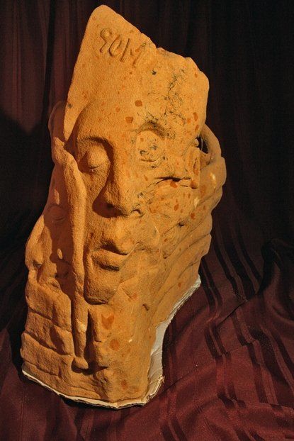 Sculpture titled "90 Miles" by Lugajim, Original Artwork, Stone