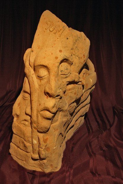 Sculpture titled "90 Miles" by Lugajim, Original Artwork, Stone