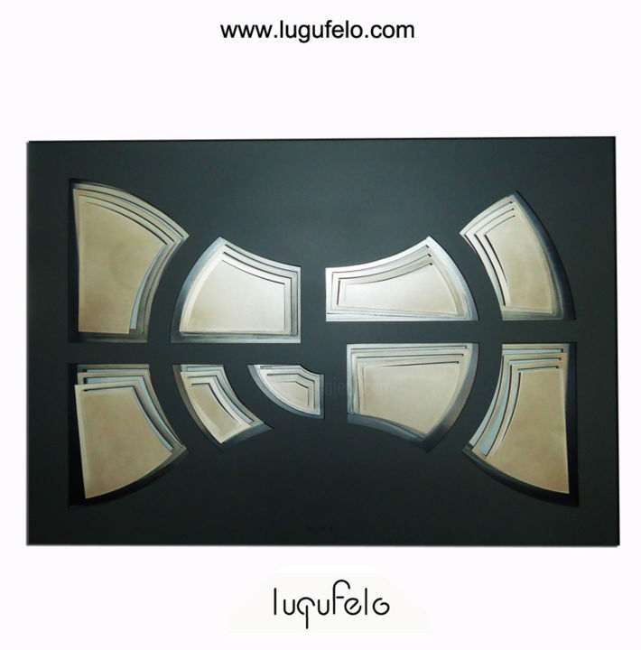 Sculpture titled "lugufelo-metal-scul…" by Lugufelo, Original Art, Metals