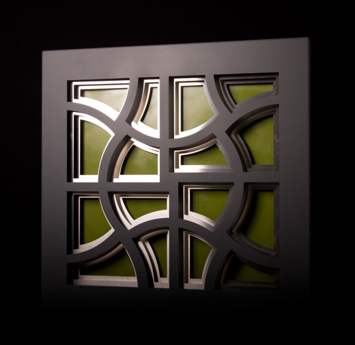 Sculpture titled "Dreamcatcher" by Lugufelo, Original Art, Metals
