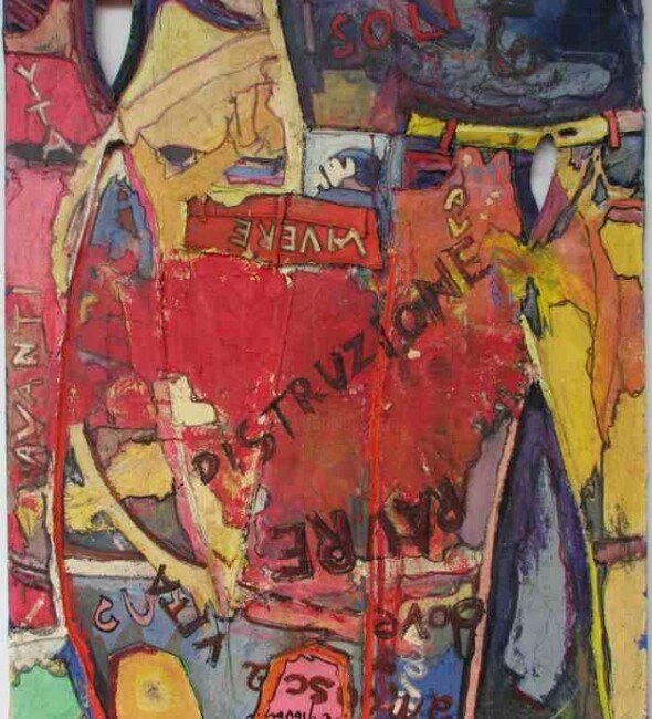 제목이 "caos distruzione"인 미술작품 Luigi De Giovanni로, 원작