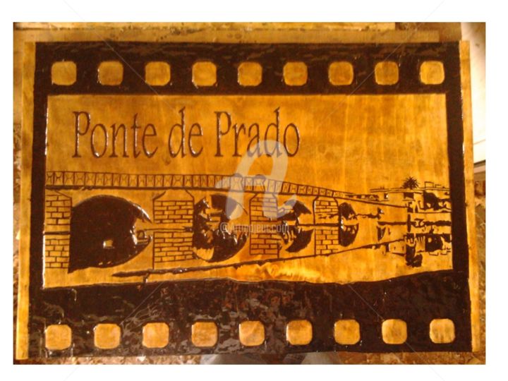 Artcraft titled "Ponte de Prado" by Luis Mota, Original Artwork