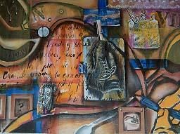 Peinture intitulée "Transmutaciones" par Luisa Diaz Ramirez, Œuvre d'art originale, Huile