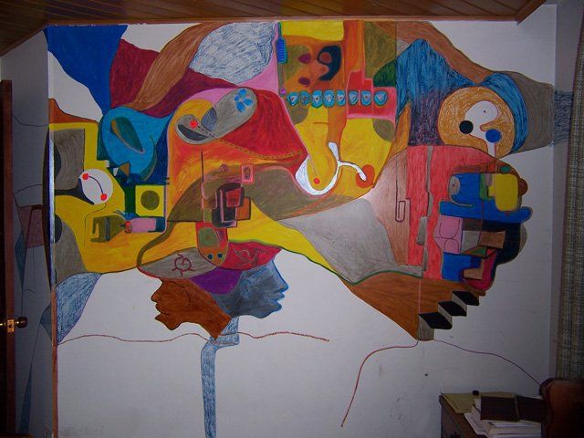 Painting titled "maduno" by Luisa Matallana, Original Artwork