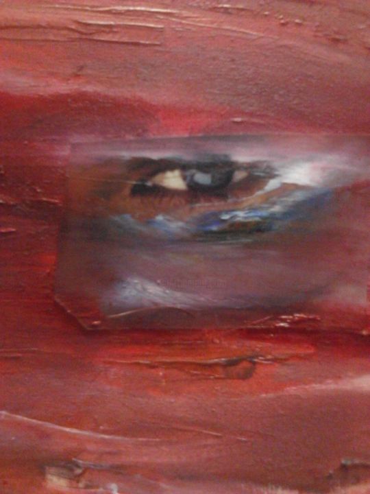 Painting titled "THE EYE" by Luis Garcez Gomes, Original Artwork