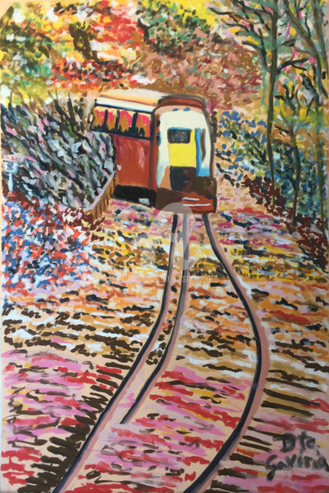 Pintura titulada "Retorno" por Ricardo F Tapia "Dorante Gaviria", Obra de arte original, Pastel
