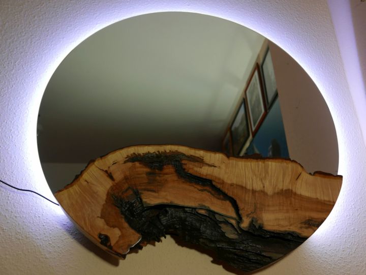 "Eclipse Mirror" başlıklı Design Łukasz Szabla tarafından, Orijinal sanat, Mobilya
