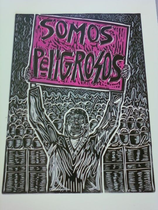 Digital Arts titled "somos-pelogrosos/ w…" by Gordotron, Original Artwork