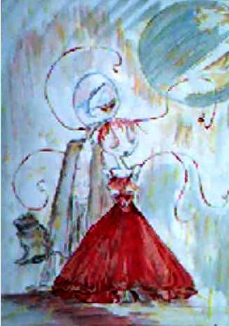 Pittura intitolato "Les Noces" da Luna, Opera d'arte originale