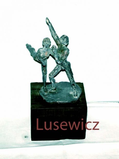 Escultura titulada "danza2" por Mir Lusewix, Obra de arte original