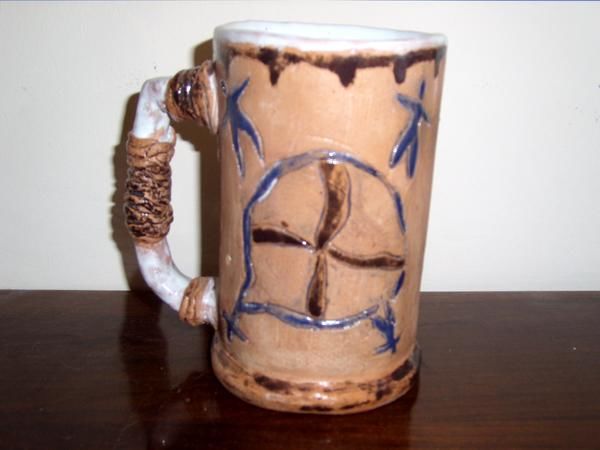 Sculpture titled "behind the mug" by Luse Yeremyan, Original Art,