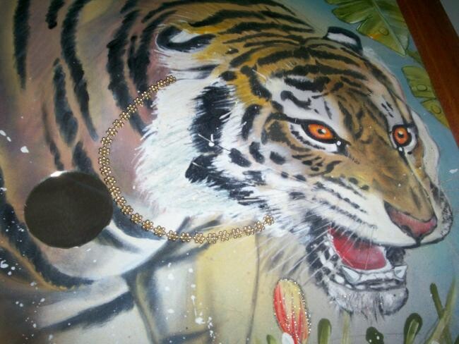 Pintura intitulada "tigre.jpg" por Luz Bartho, Obras de arte originais
