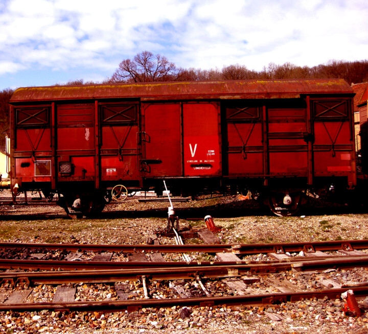 Photography titled "train3.jpg" by Ly-Rose, Original Artwork