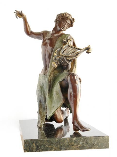 Sculpture intitulée "ORPHEUS" par Lybomir Lazarov, Œuvre d'art originale, Métaux