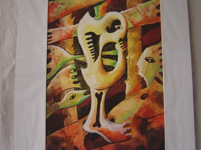 Peinture intitulée "DSC04596.JPG" par Lydia Cerbera, Œuvre d'art originale,