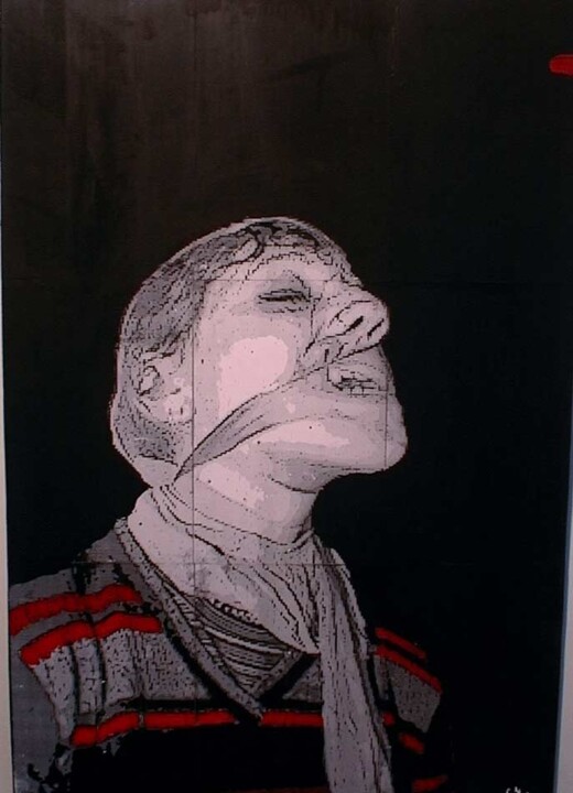 Digital Arts με τίτλο "visage masque" από Lynda Messad, Αυθεντικά έργα τέχνης