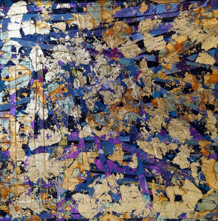 Collages intitolato "Puzzle" da Lynda Stevens, Opera d'arte originale, Collages