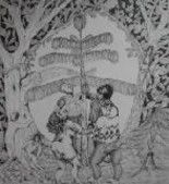 Desenho intitulada "Bhutan pine" por Lynn Mackenzie, Obras de arte originais