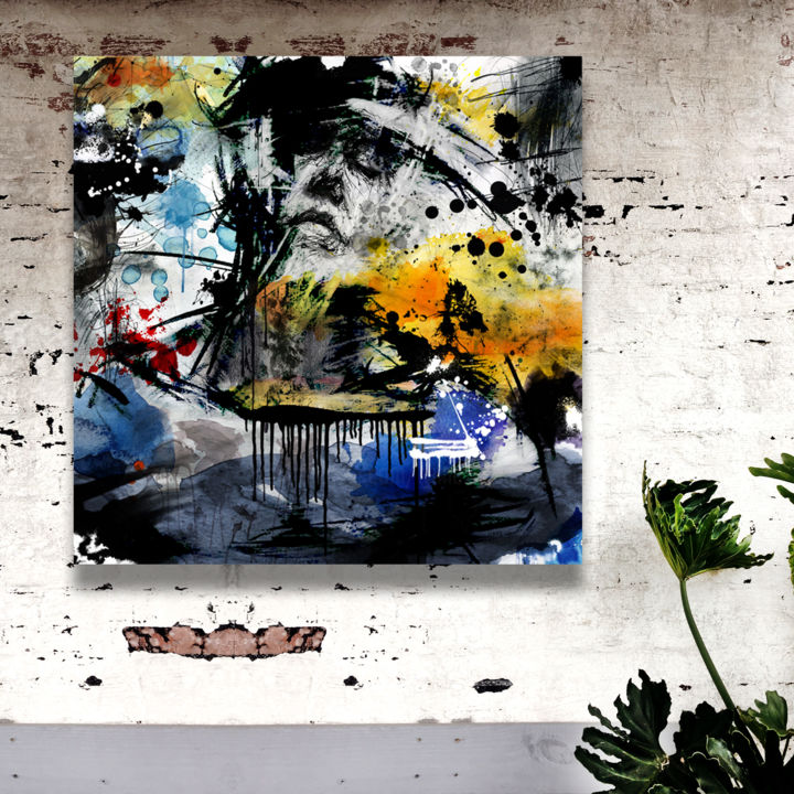 Digital Arts titled "Feel The Warmth" by Lynne Godina-Orme, Original Art, Digital Painting