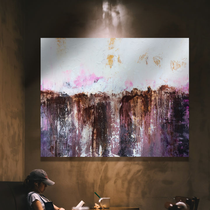 Demanding More, Painting by Lynne GodinaOrme Artmajeur