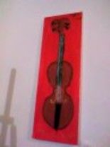 Painting titled "STRADIVARIUS A DOUB…" by Lys D'Azur, Original Artwork