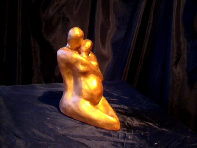 Sculpture intitulée "OSMOSE" par Lyza Lecomte, Œuvre d'art originale