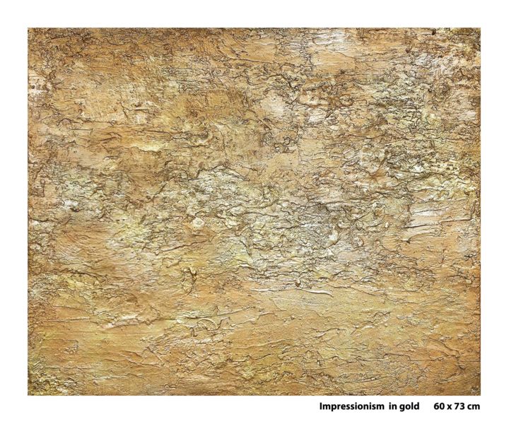 Malerei mit dem Titel "impressionism in go…" von Michel Marin, Original-Kunstwerk