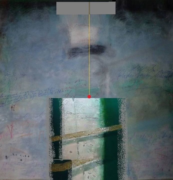 Painting titled "well.jpg" by Mirjana Popović, Original Art, Oil