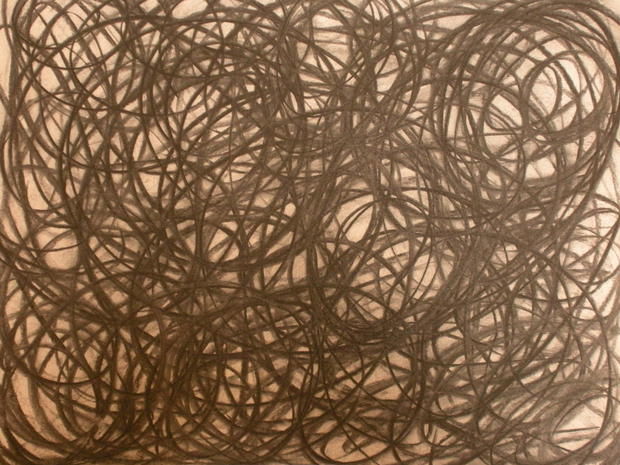 Dessin intitulée "Movimientos II" par Mauro Jorge Trevisanello, Œuvre d'art originale, Pastel