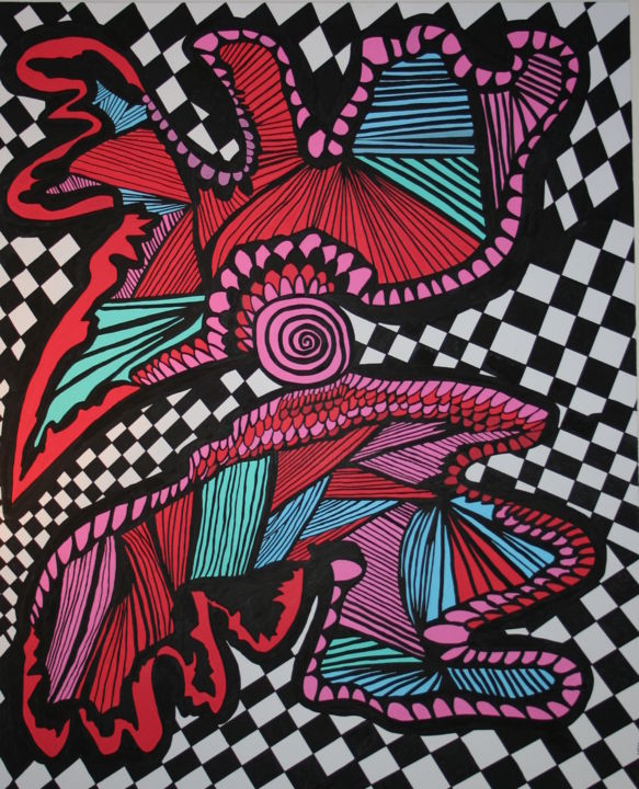 Drawing titled "butterfly" by Ma2moizelc, Original Artwork
