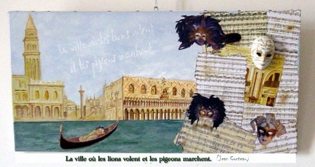 Installation titled "Venise" by Mabdeco, Original Artwork