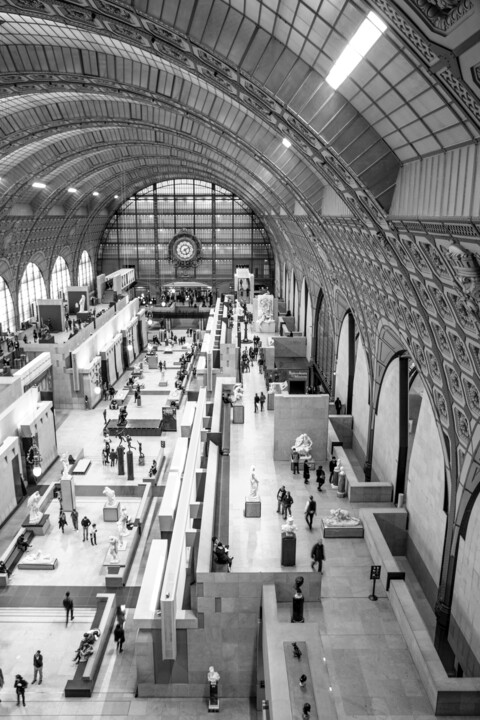 Photographie intitulée "Musée d'Orsay" par Macha De Bonneville, Œuvre d'art originale, Photographie numérique