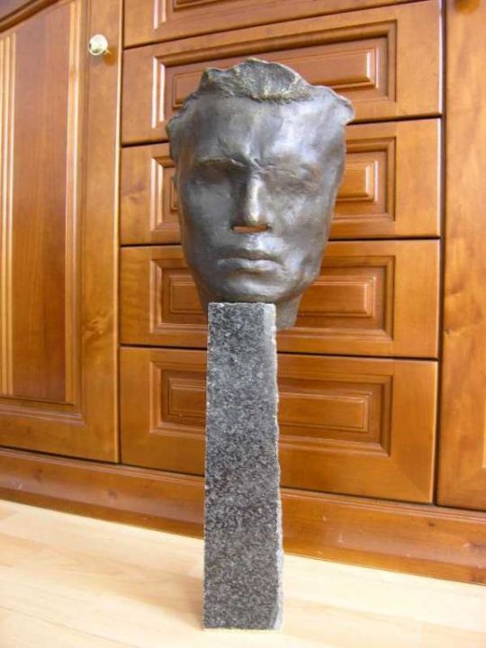 Скульптура под названием "Diadumenos" - Piotr Mackiewicz, Подлинное произведение искусства, Бронза