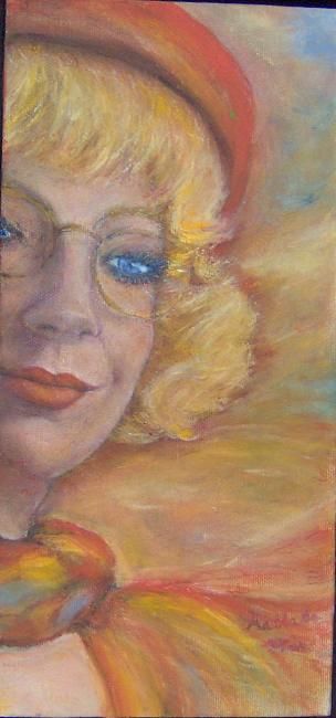 Pintura titulada "Autoportrait" por Maclade, Obra de arte original, Oleo