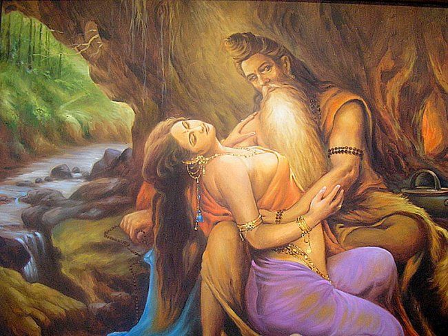 Peinture intitulée "Passion Conquered" par Madhavan G, Œuvre d'art originale