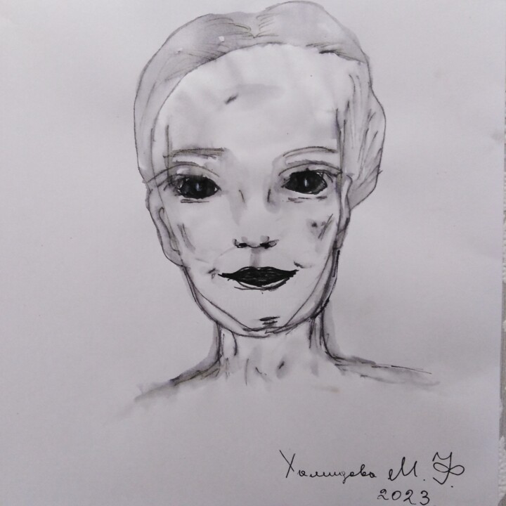 Dibujo,  7,9x7,5 in 